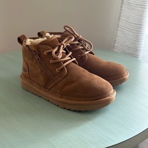 Authentic UGG Neumel Zip Big Kid Boots - Very gently used, worn indoors only